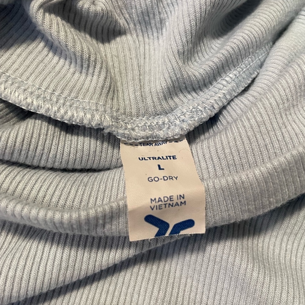 Light Blue Long Sleeve Turtleneck Top Old Navy - Picture 8 of 8